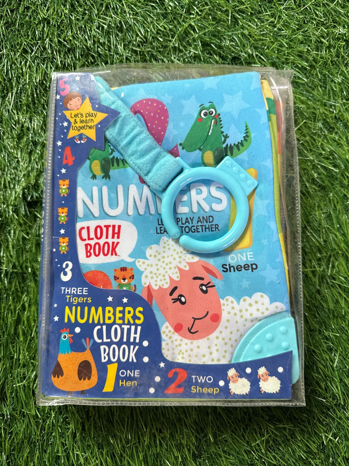 Numbers Cloth Book for Early Learning and Interactive Education for Kids