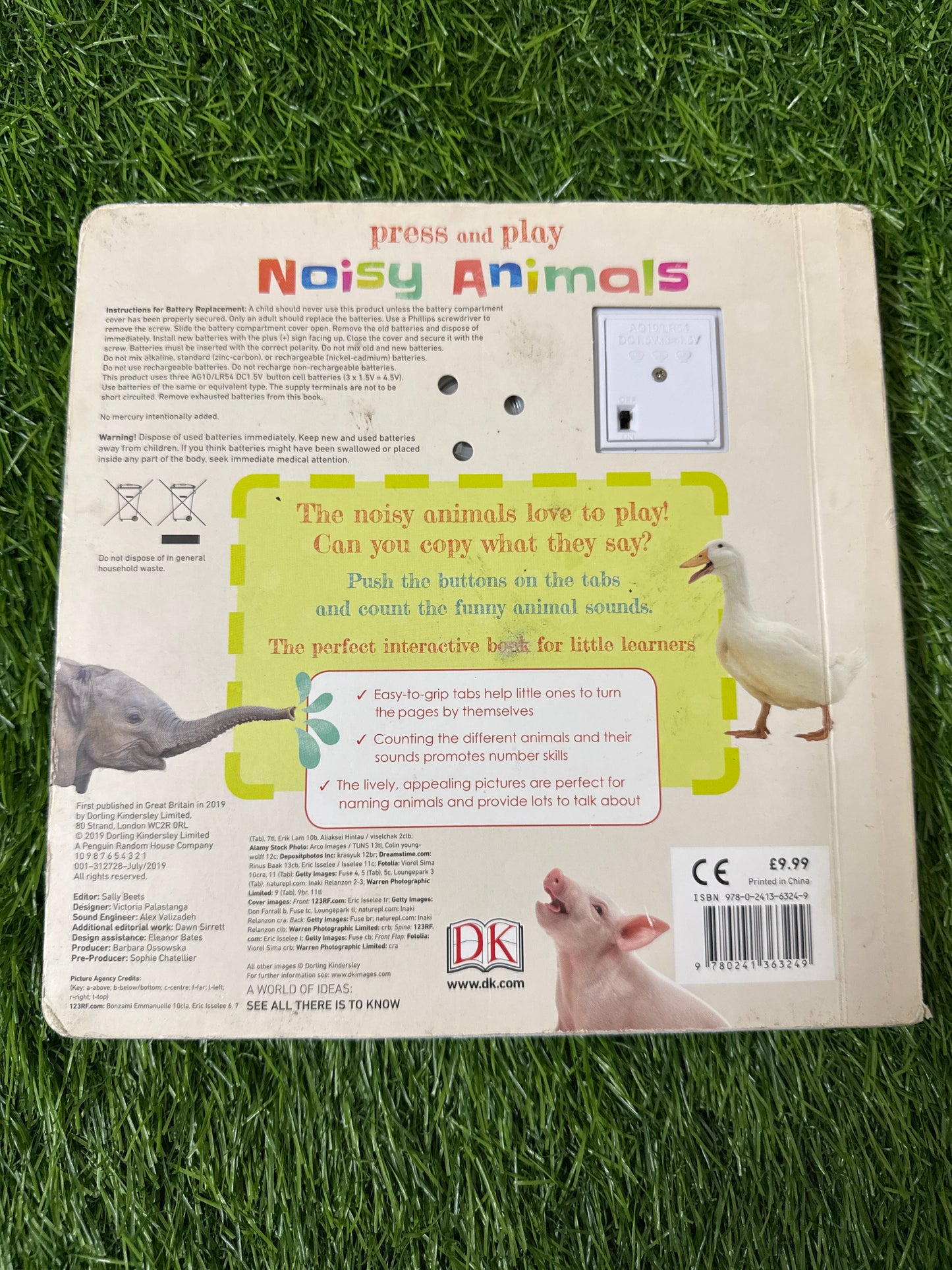 Press and Play: Noisy Animals