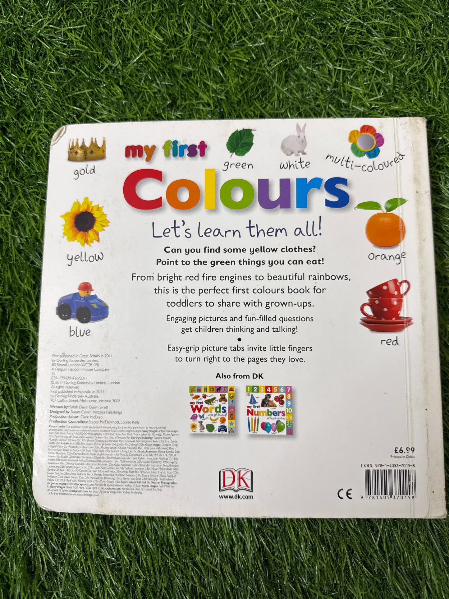 My First Colours: Let's Learn Them All!