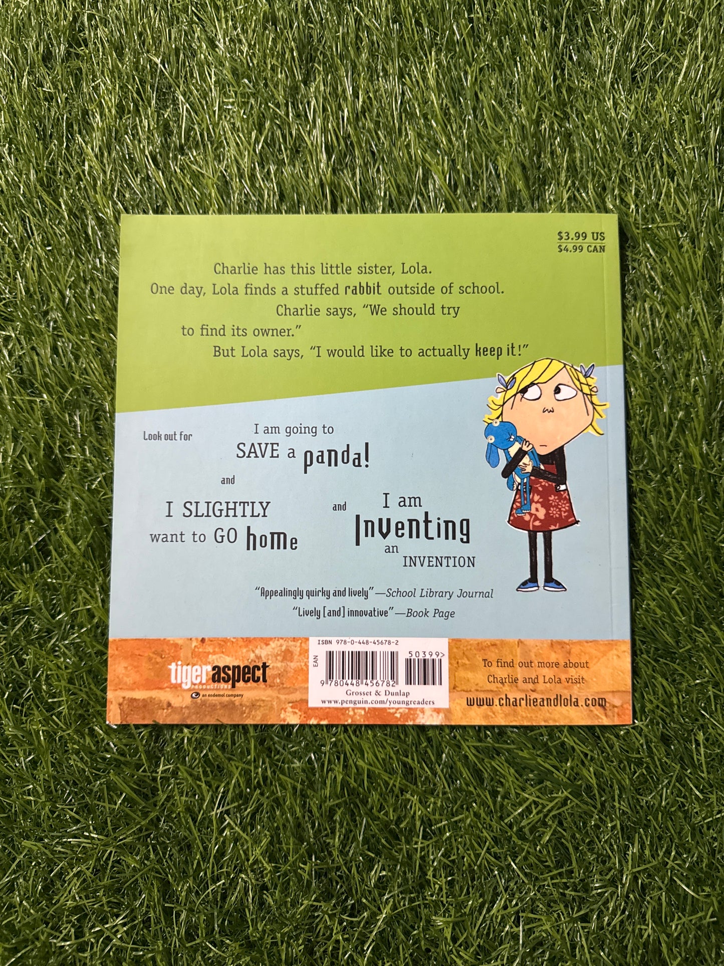 I Would Like to Actually Keep It (Charlie and Lola)
