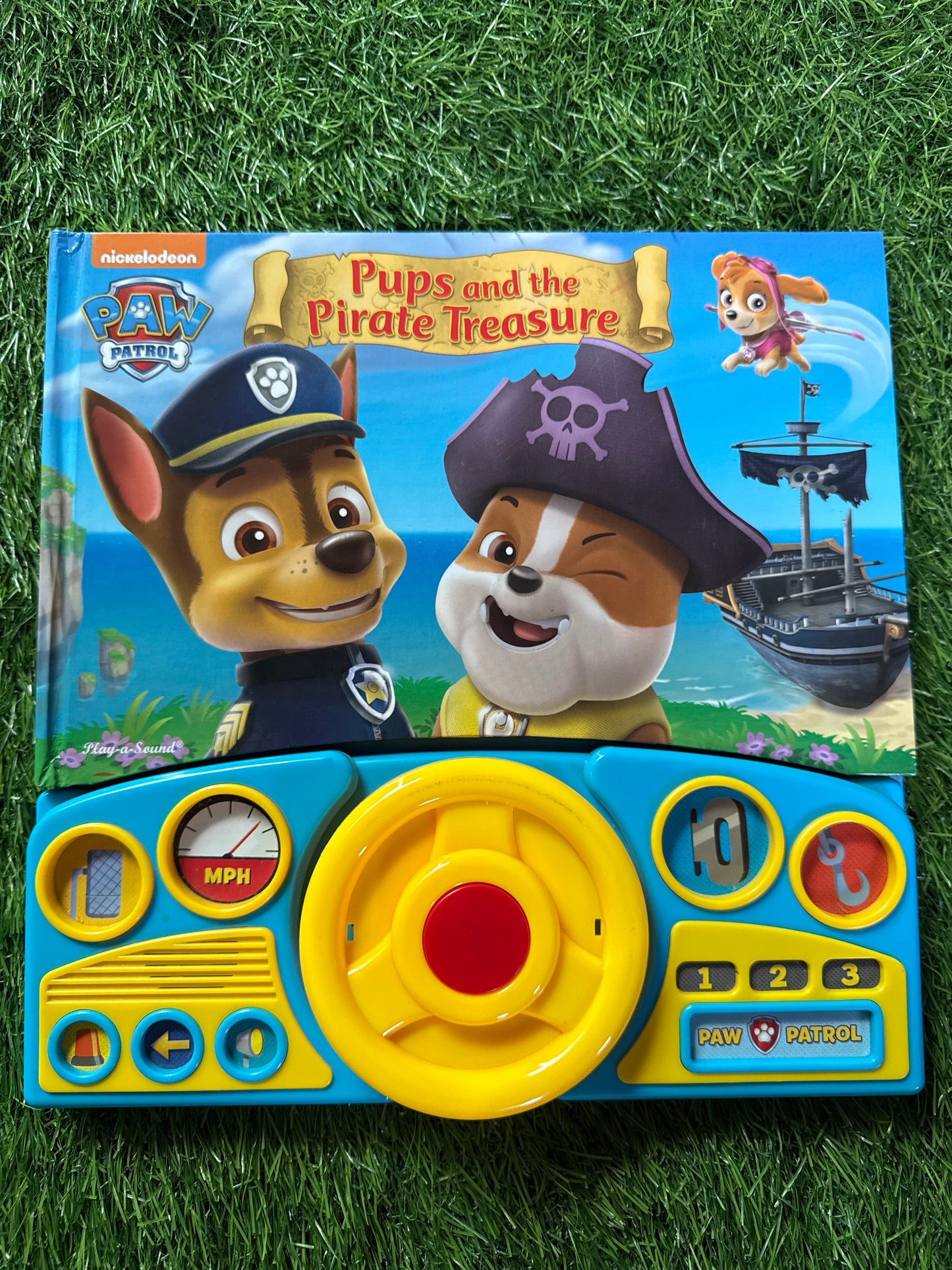 PAW Patrol - Pups & the Pirate Treasure Steering Wheel Book