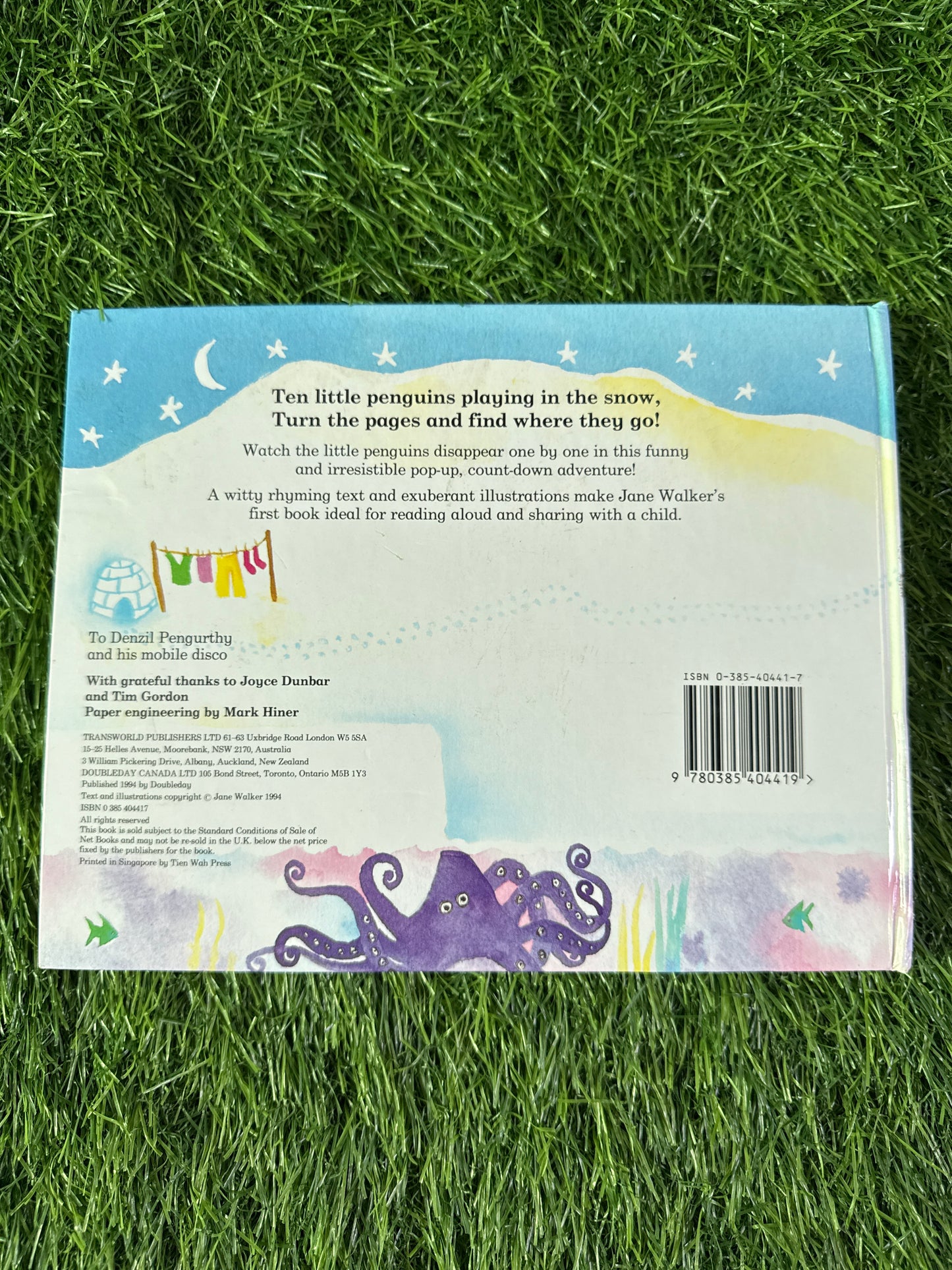 Ten Little Penguins - A Pop-up Counting Book