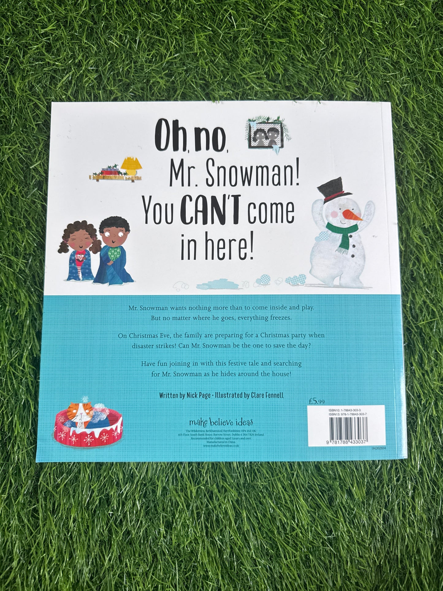 Oh. no. Mr. Snowman!