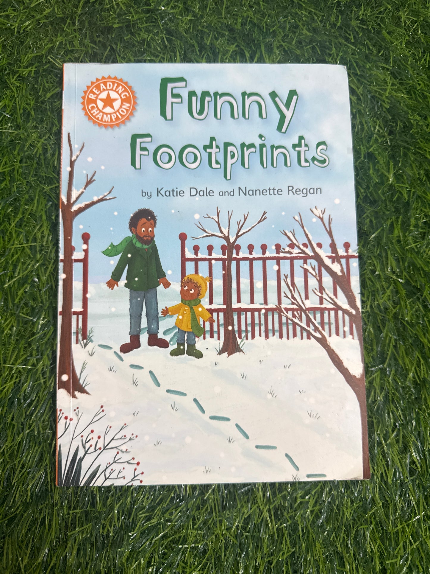 Reading Champion Funny Footprints