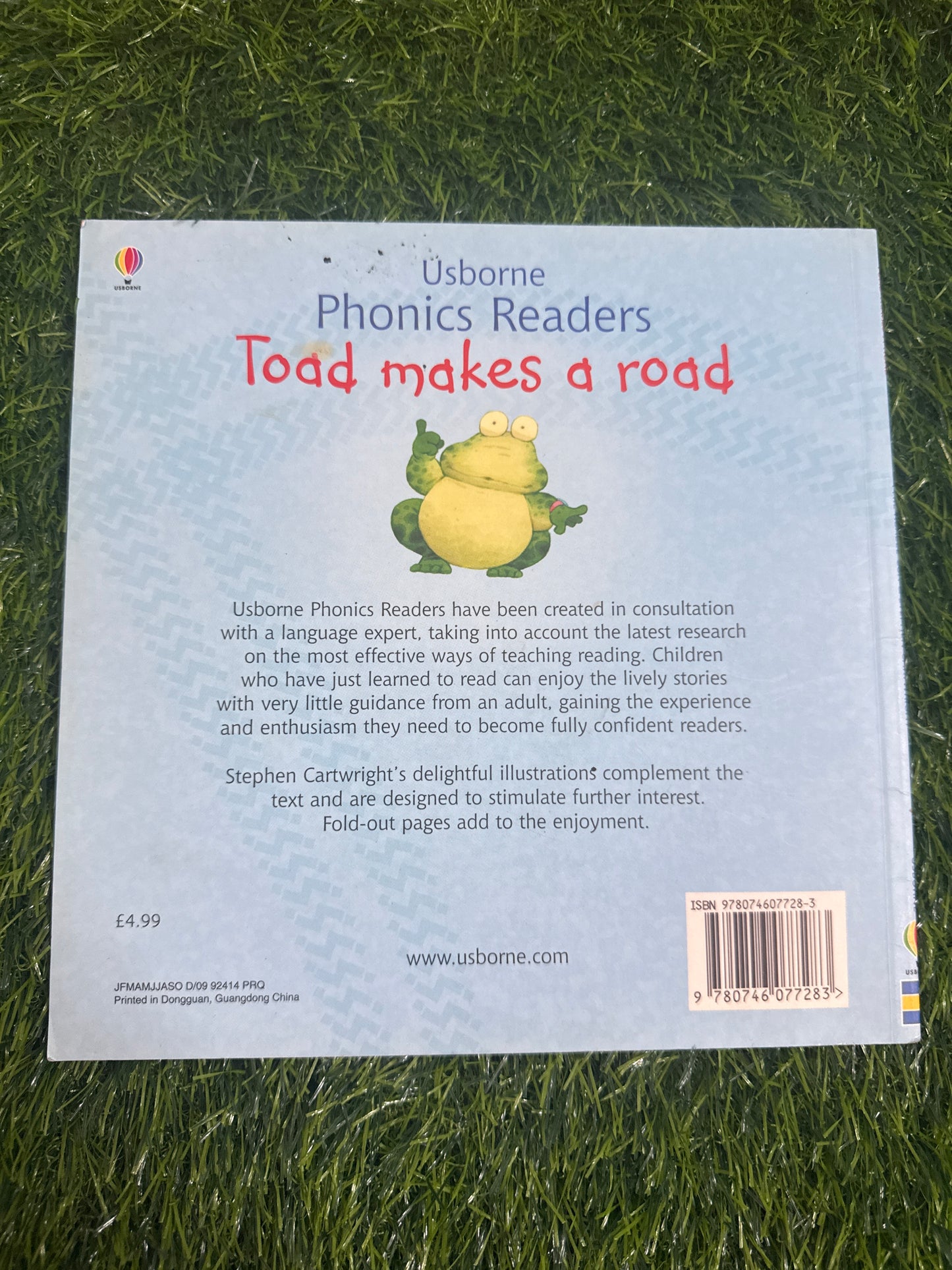 Toad Makes a Road (Usborne Phonics)