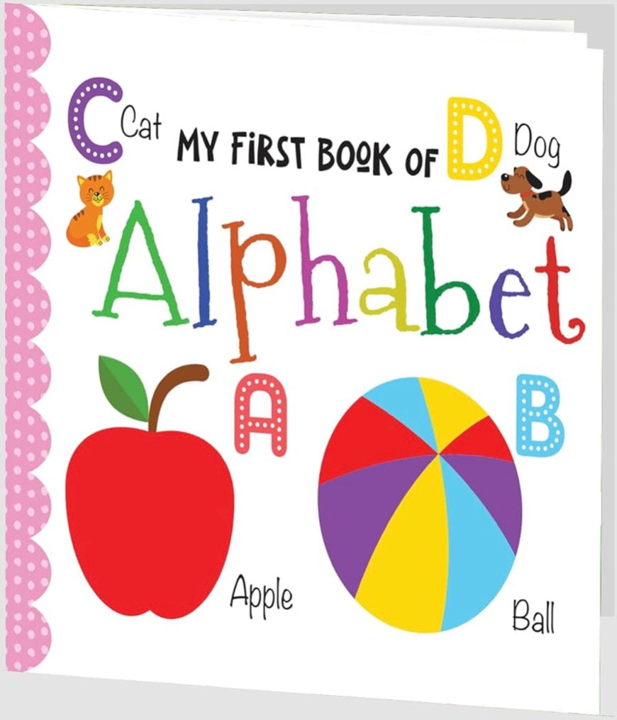 Hello Friend Books My First Book of Alphabets: Illustrated Small Board Book for Children