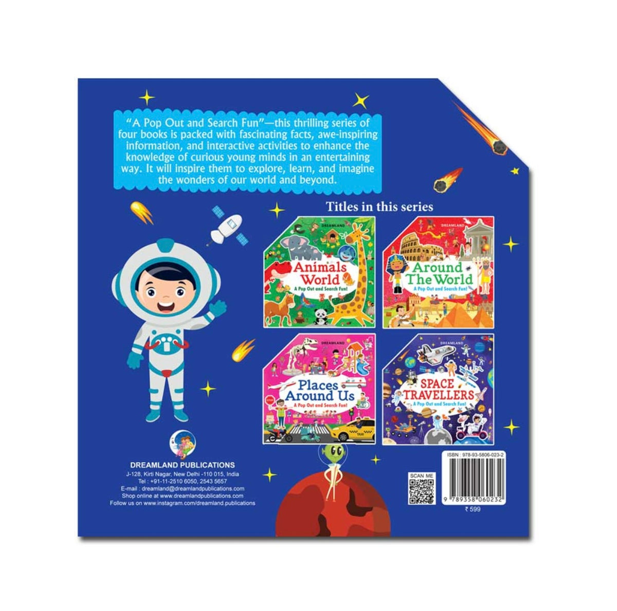 Space Travellers A Pop Out and Search Fun