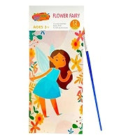 Flower Fairy 12Pc Water Painting Book with Colours