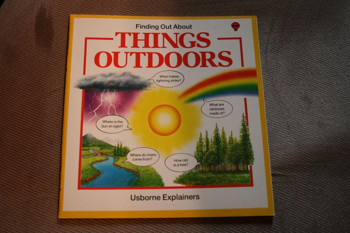 Finding out about things outdoors