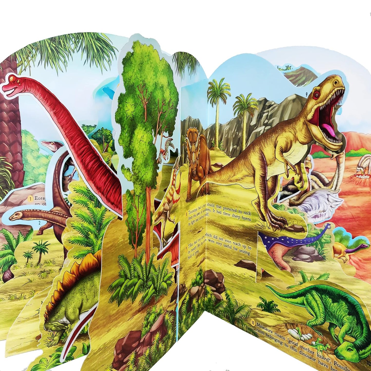 The World of Dinosaurs (Pop-up Book)