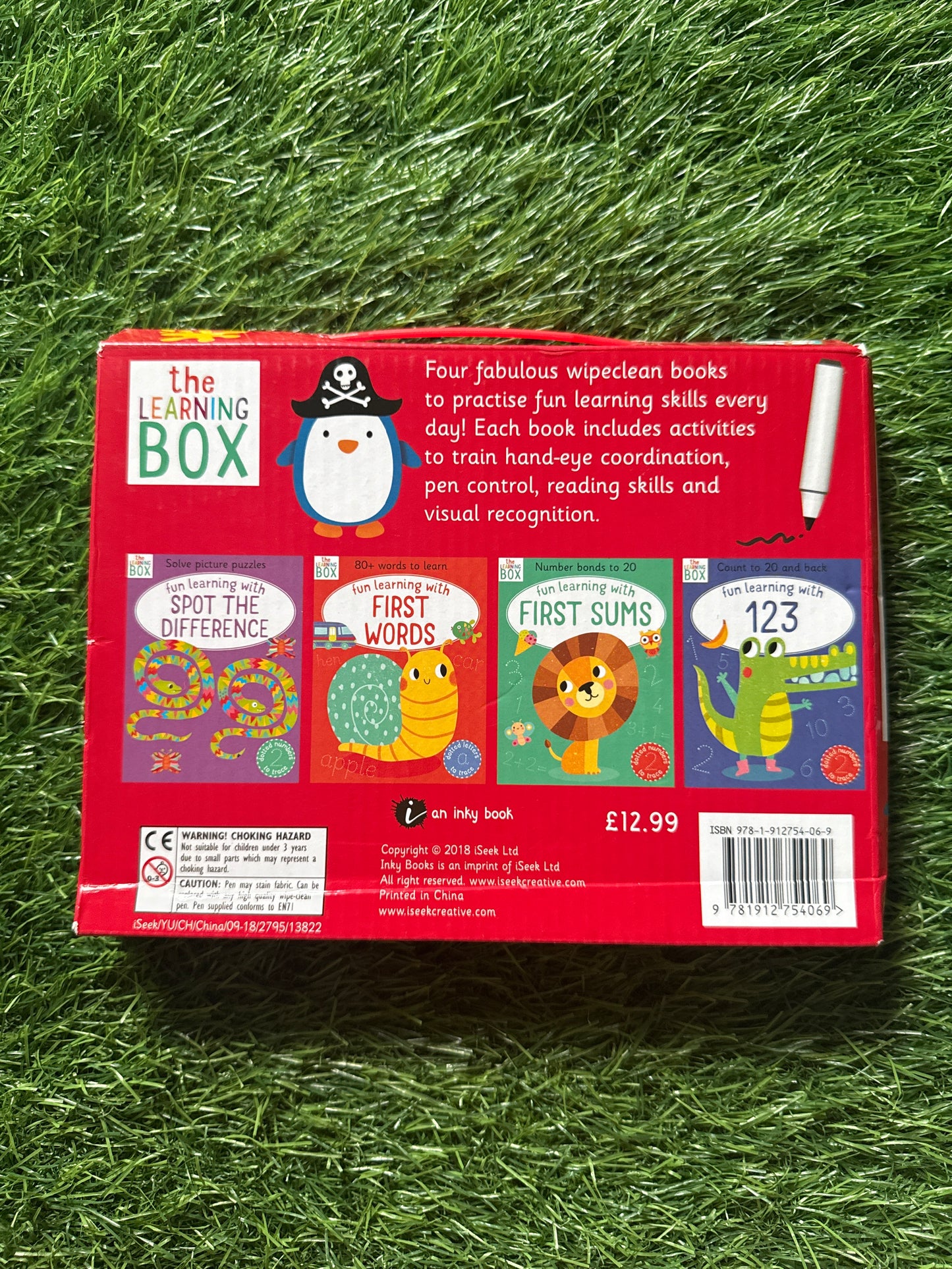 Wipeclean Learning Box
LOOK + LEARN