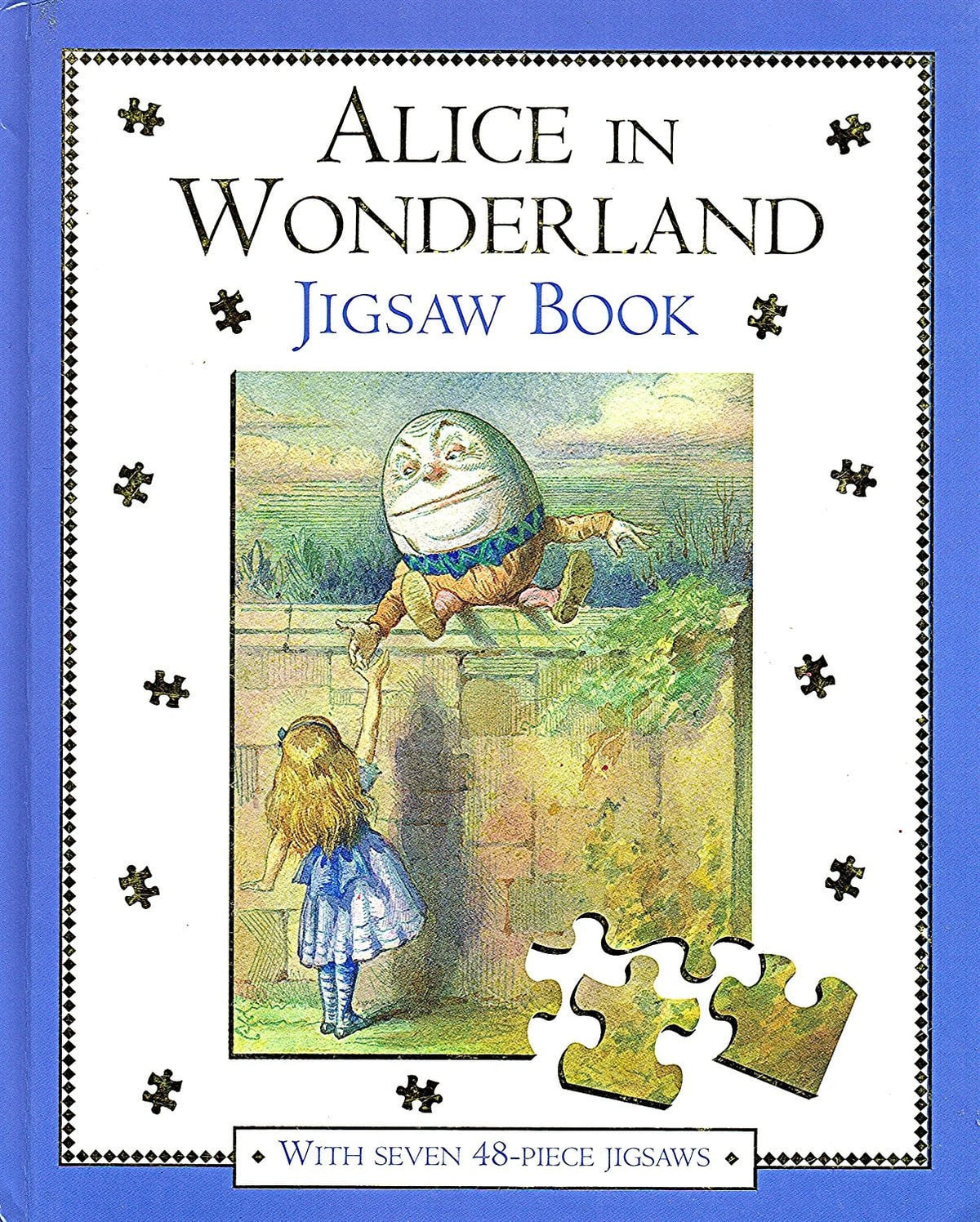 Alice in wonderland jigsaw book
