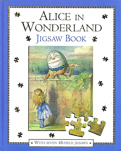 Alice in wonderland jigsaw book