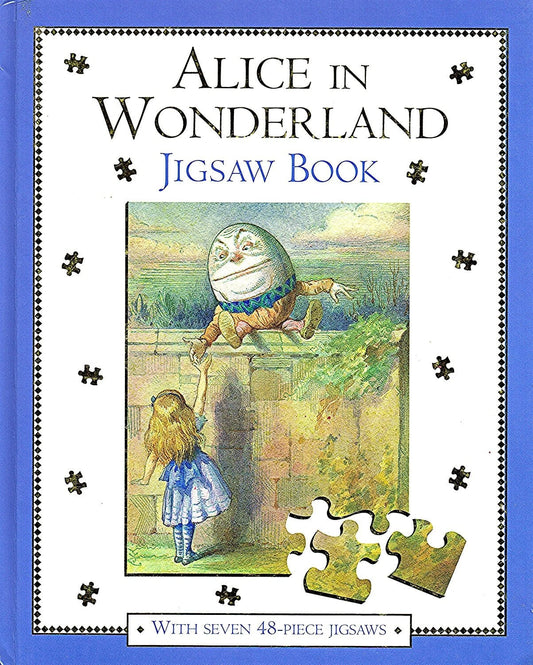 Alice in wonderland jigsaw book