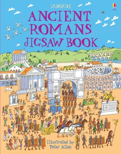 Ancient Romans jigsaw book