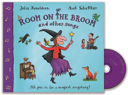 Room on the Broom and Other Songs Book