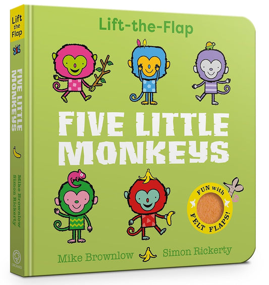 Five Little Monkeys: Lift-the-Flap
