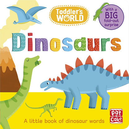Dinosaurs A Little Board Book of Dinosaurs with a Big Fold-out Surprise