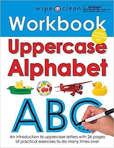 Wipe Clean Workbook Uppercase alphabet