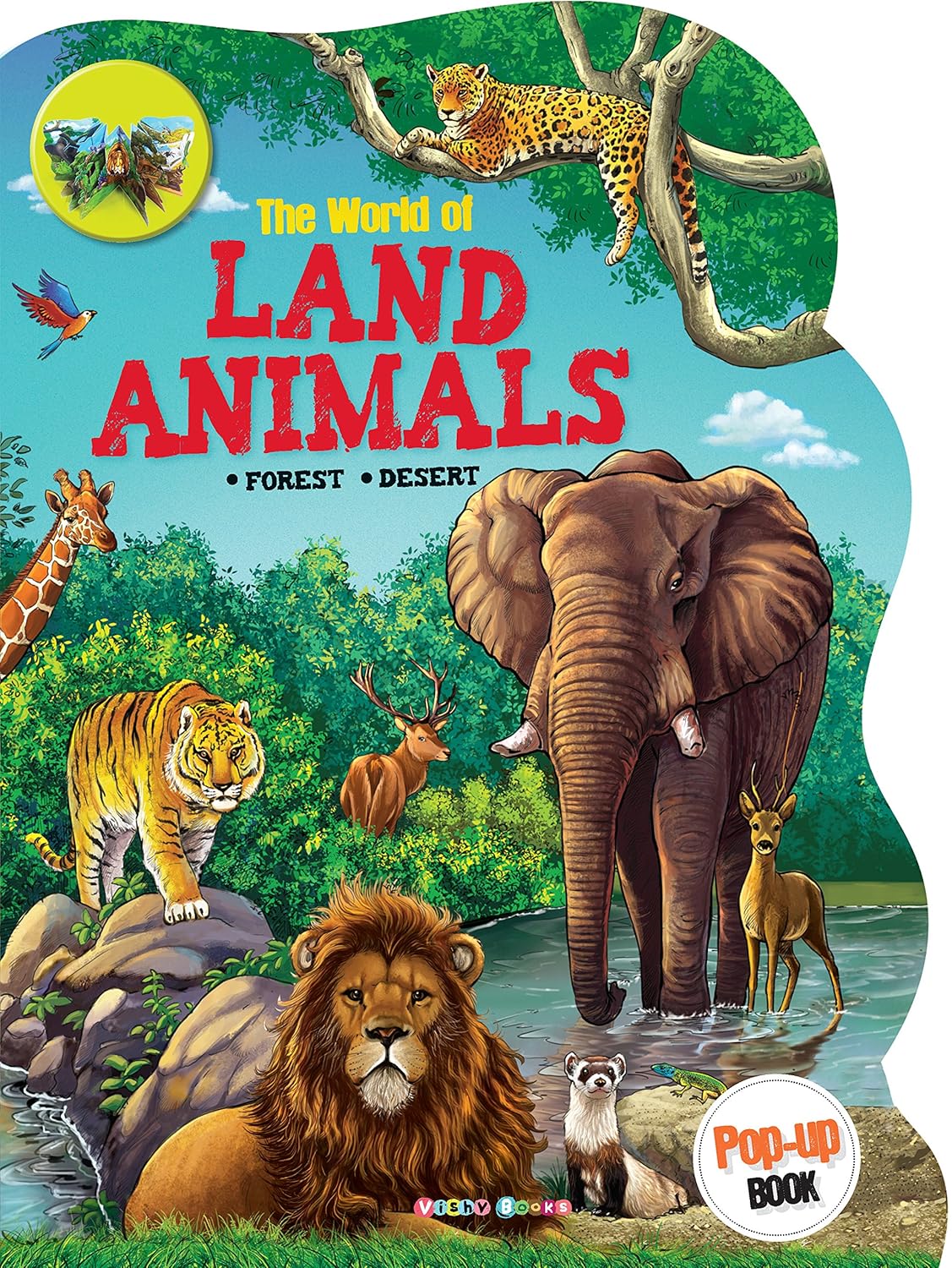 The World of Land Animals (Pop-up)