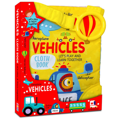 Hello Friend Books Fun With Vehicles - Cloth Book