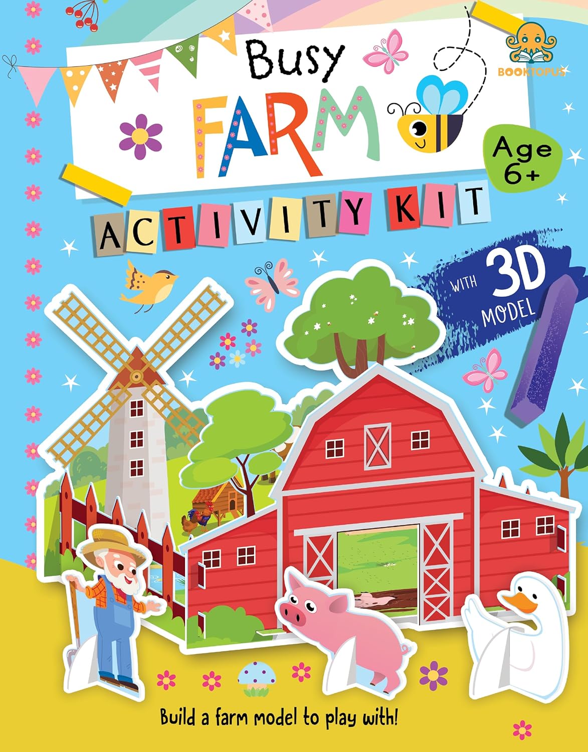 At the Busy Farm - Activity Kit (with 3D Model)
