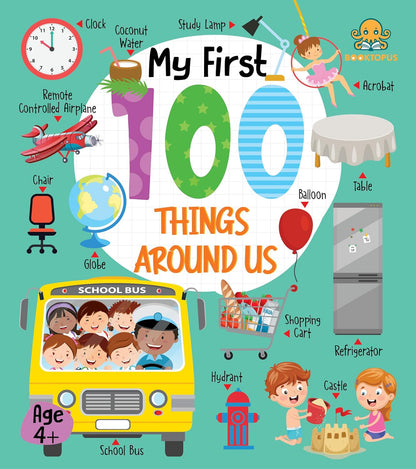 My First 100 Things Around Us Board Book