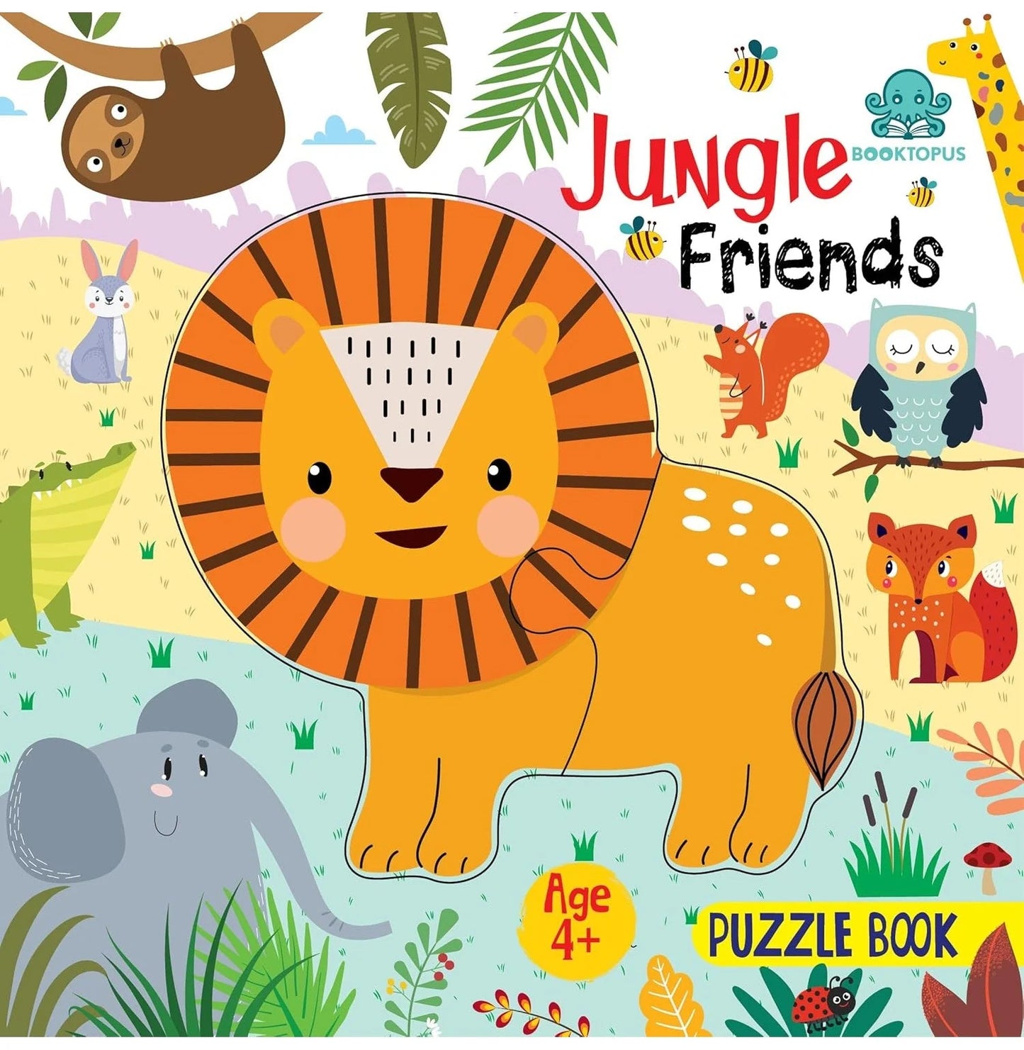 Jungle Friends - Puzzle Book