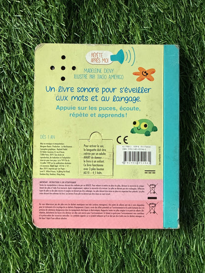 Répète après moi - Le bain 1/3 ans (French Book)