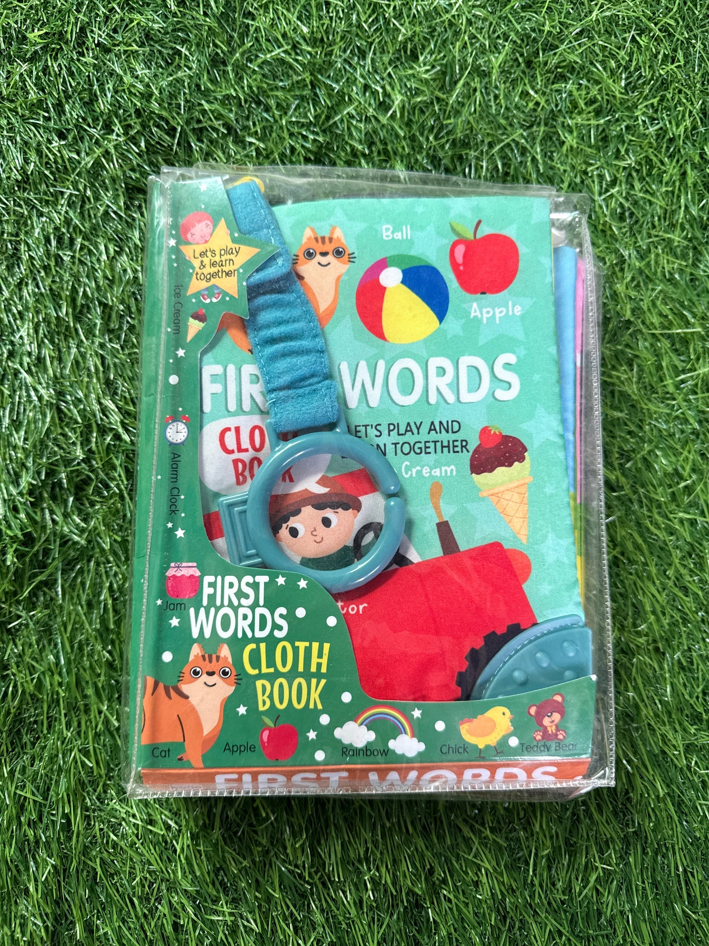 My First Words Cloth Book for Early Learning and Interactive Education For Kids