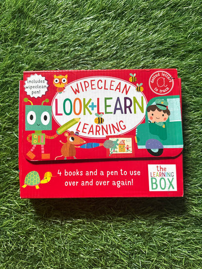 Wipeclean Learning Box
LOOK + LEARN