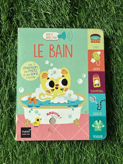 Répète après moi - Le bain 1/3 ans (French Book)