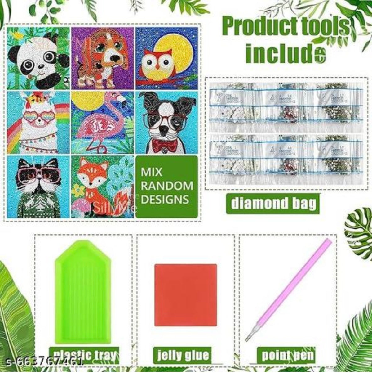 Sparkle Art Diamond Painting Return Gift Kit