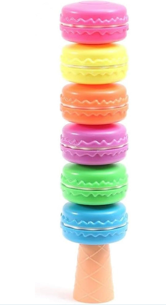 Macaron Cookie Highlighter Pen Set - Fluorescent (6 Highlighters) (Copy)