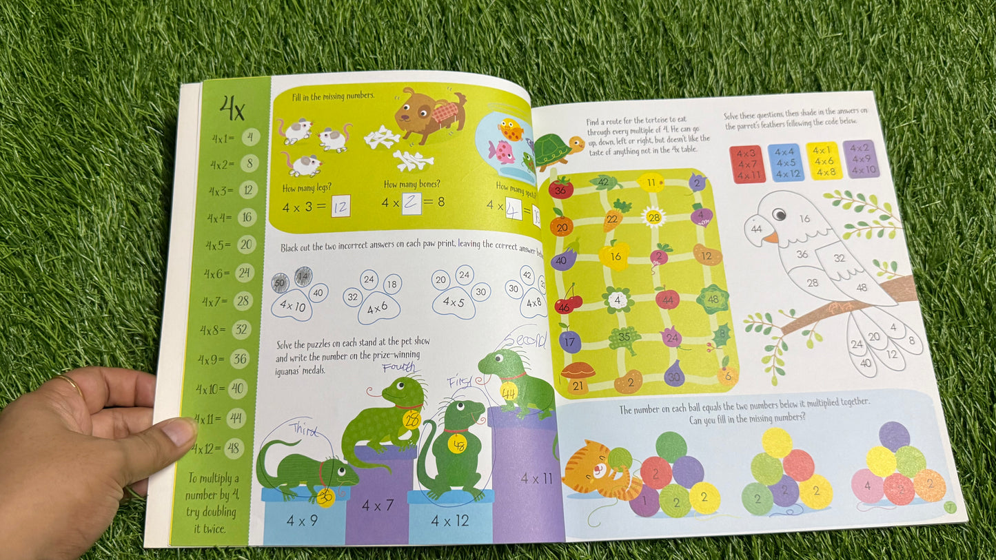 Times Tables Activity Book