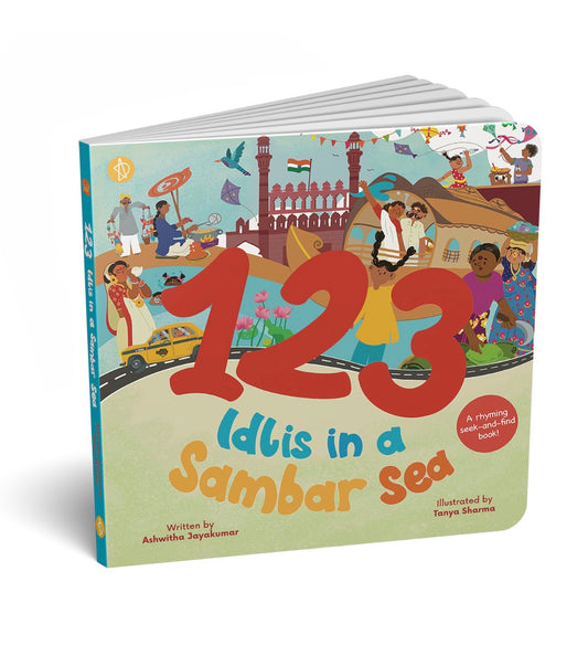 123 Idlis in a Sambar Sea