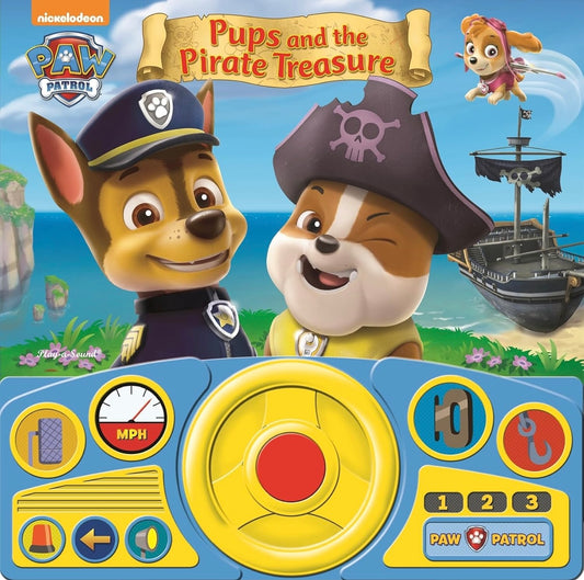 PAW Patrol - Pups & the Pirate Treasure Steering Wheel Book