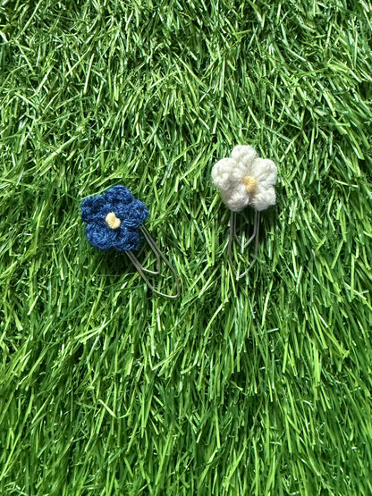 Crocheted Flower Bookmark