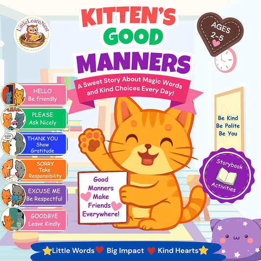 Kitten's Good Manners