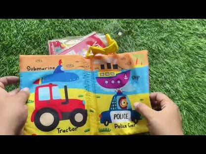Hello Friend Books Fun With Vehicles - Cloth Book