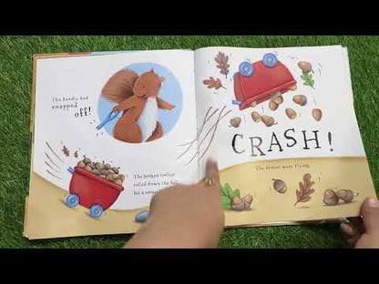 Squirrel's busy day